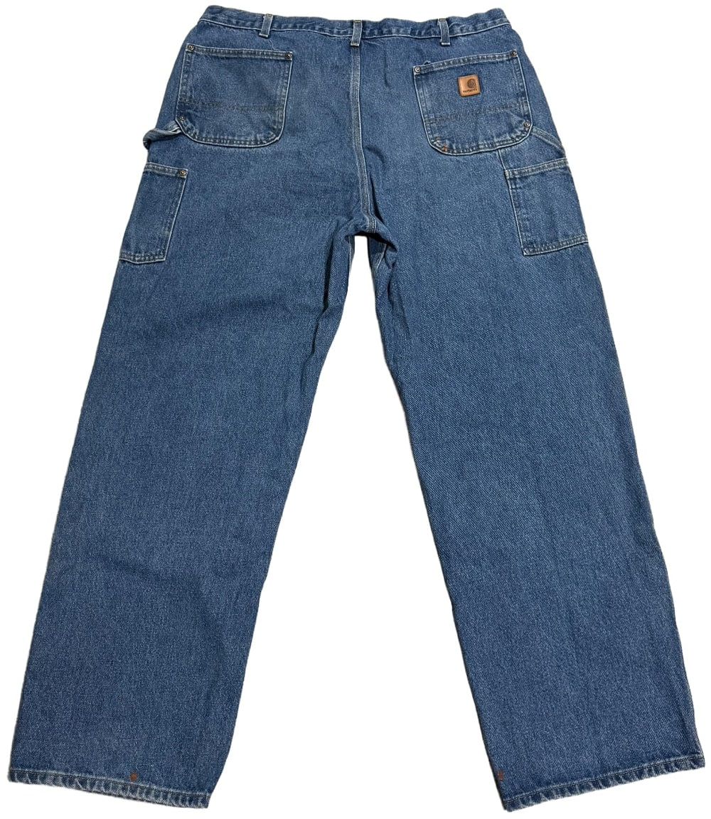 Carhartt 'Blue' Double Knee Carpenter Jeans