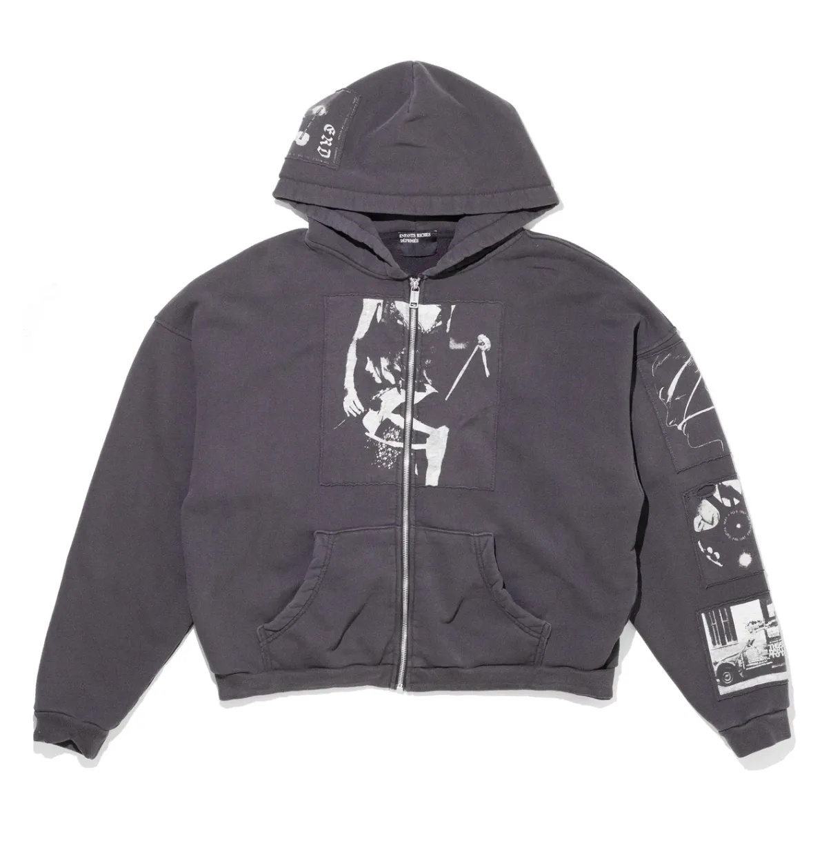 Enfants Riches Déprimés 'Asphyxiation' Zip-Up Hoodie