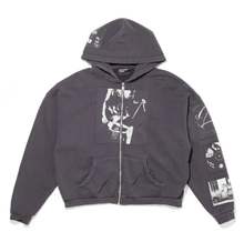Enfants Riches Déprimés 'Asphyxiation' Zip-Up Hoodie
