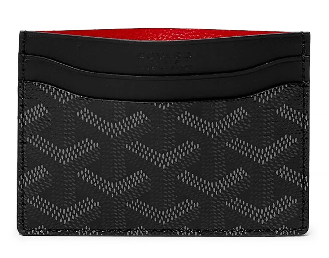 Goyard Saint Sulpice Card Holder 'Jet Black'