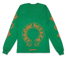 Chrome Hearts 'Orange Horse Shoe' Longsleeve Tee