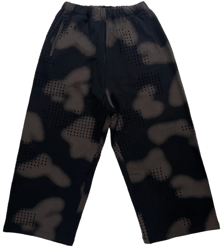 Dingyun Zhang 'Camo' Black Sweatpants