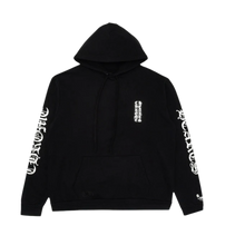 Chrome Hearts '1988 Vertical Metallic Logo' Black Hoodie