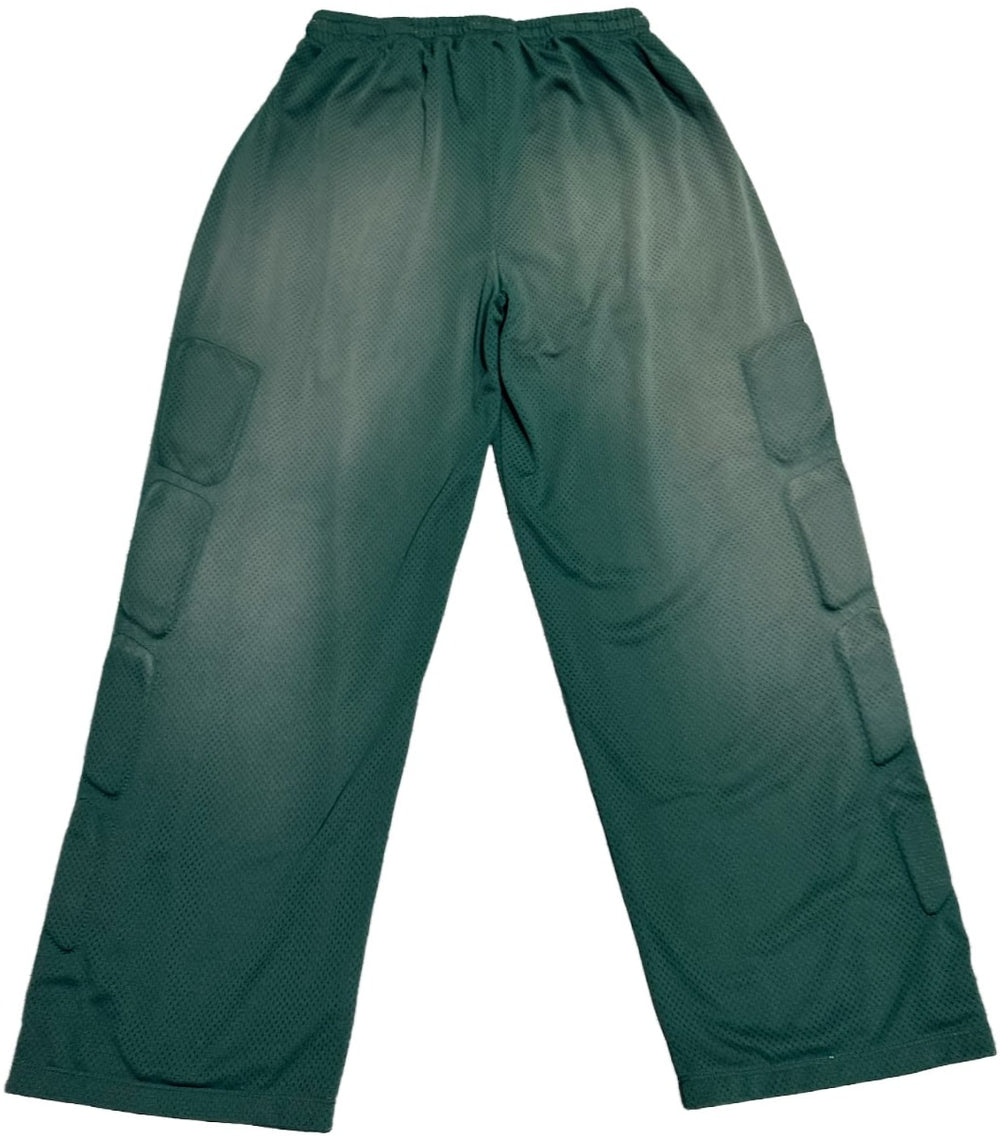 Satoshi Nakamoto 'Moto' Green Mesh Pants