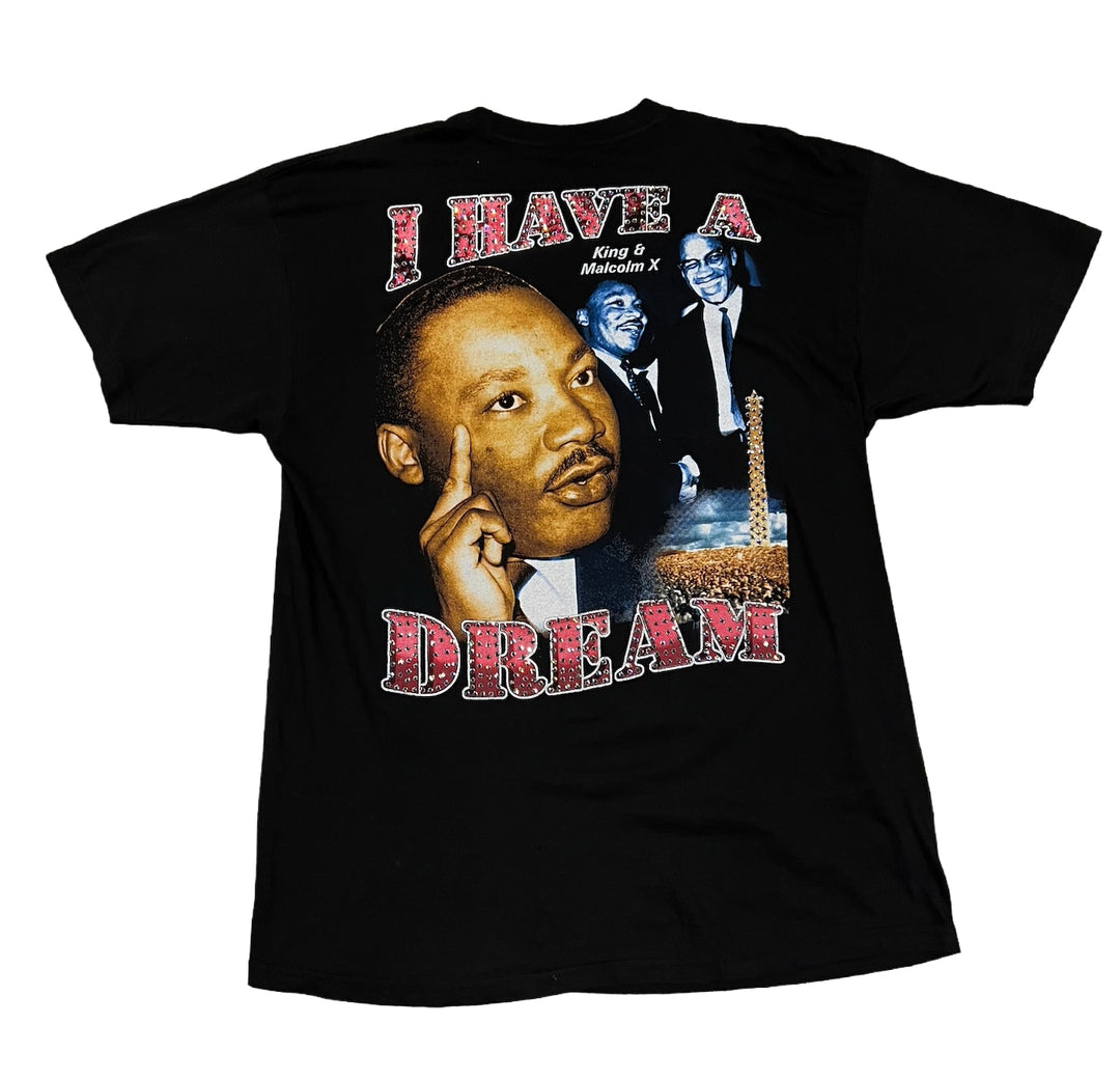 Martin Luther King Jr 'Dream' Rhinestone Vintage Tee