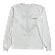 Chrome Hearts St Barth 'Anchor' White Longsleeve Tee