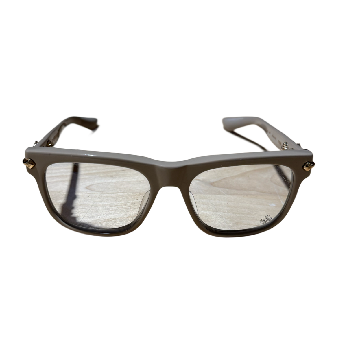 Chrome Hearts 'Light Brown' Slid'n Glasses