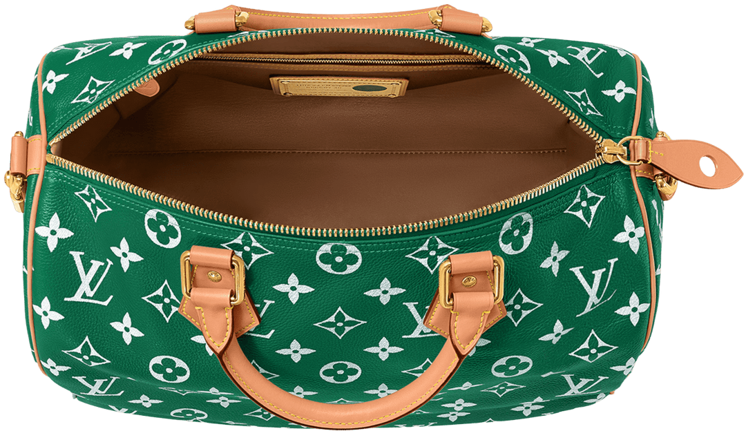 Louis Vuitton Speedy P9 Bandoulière 40 Monogram Leather Green