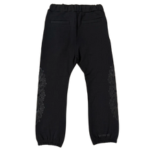 Chrome Hearts 'Floral Tonal' Black Sweatpants