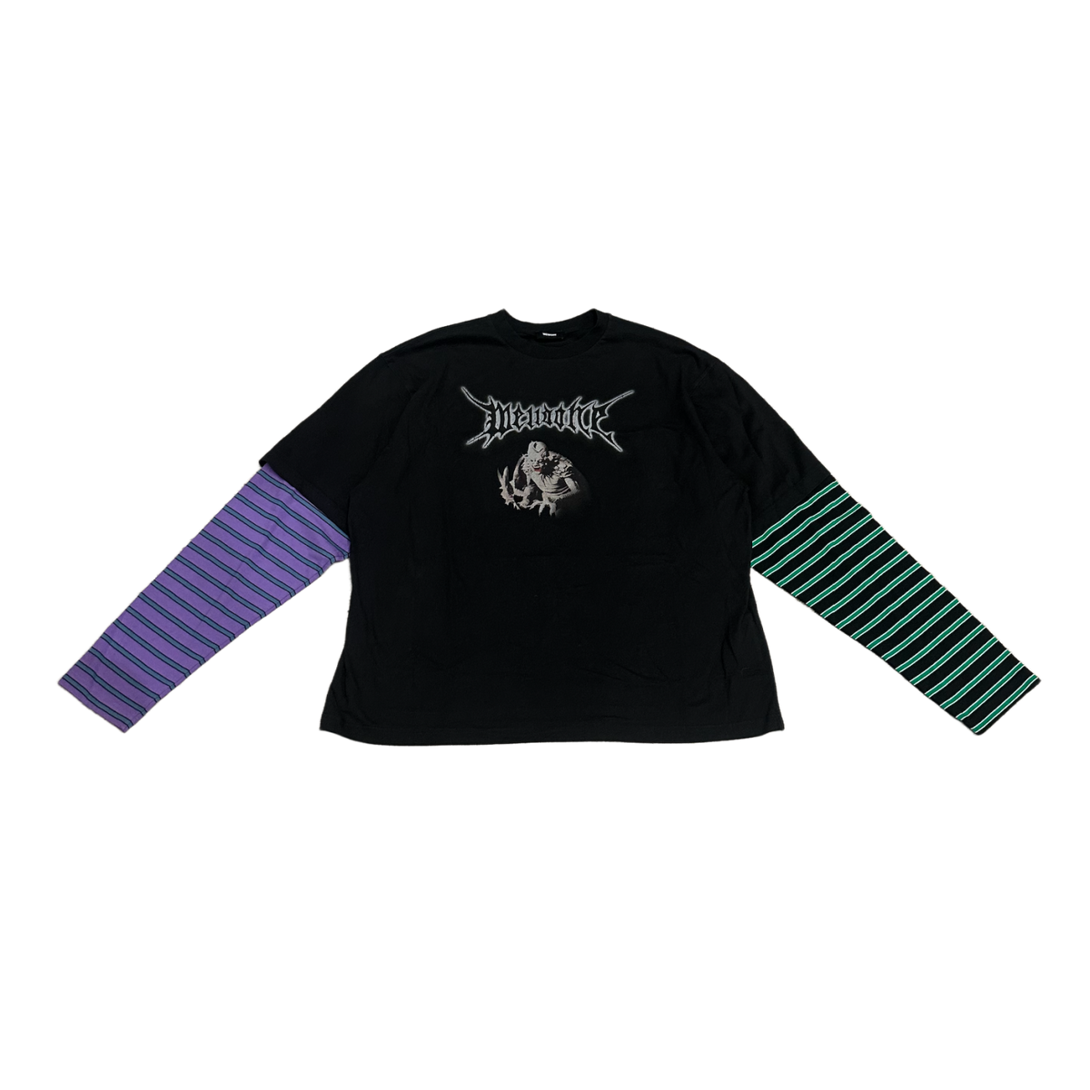 We11Done 'Multicolor' Layered Longsleeve Tee