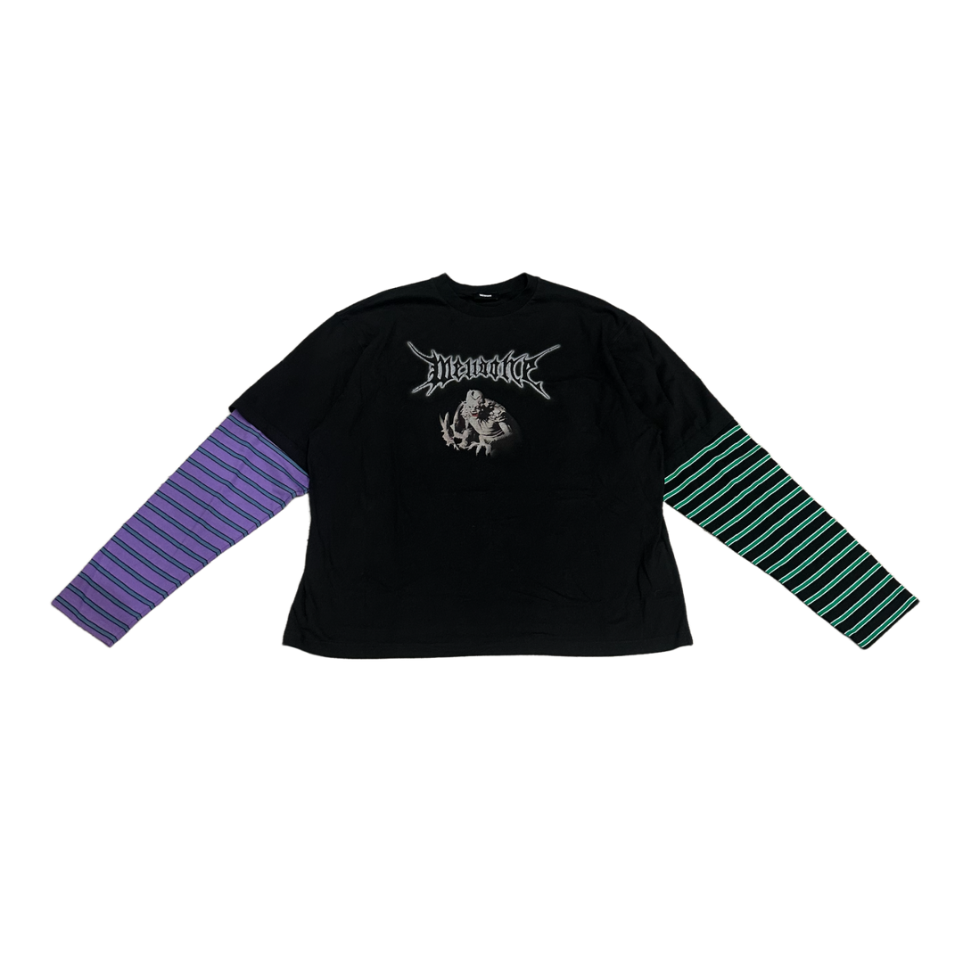 We11Done 'Multicolor' Layered Longsleeve Tee