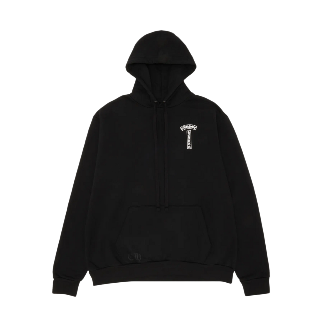 Chrome Hearts 'T Bar' Logo USA Black Hoodie