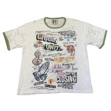 Greedy Unit Plus One 'All Over Print' Ringer Tee