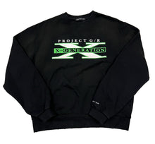 Project G/R 'X-Generation' Black Crewneck