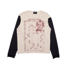Enfants Riches Déprimés 'Cream' Crossword Puzzle Longsleeve Tee