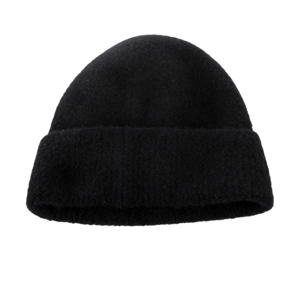 Chanel 'Black' Cashmere Silk Beanie