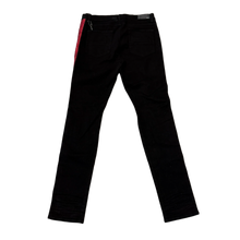 Amiri 'Black And Red' Glitter Jeans