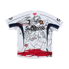 Supreme x Rita Ackermann 'White' Soccer Jersey 