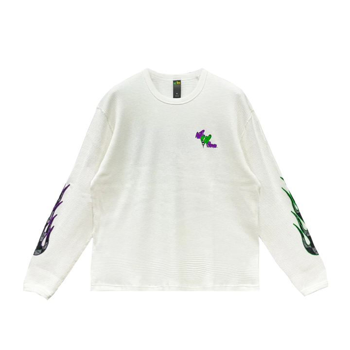 Matty Boy Anti-Promo 'White' 99 Eyes Thermal Longsleeve