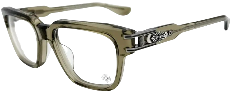 Chrome Hearts 'Bulge' Beige Sunglasses