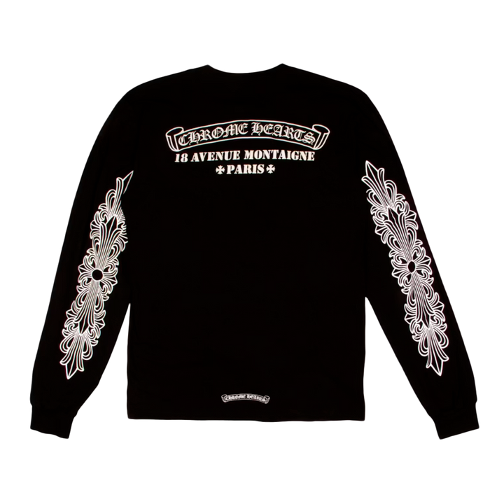 Chrome Hearts 'Paris Exclusive' Black Longsleeve