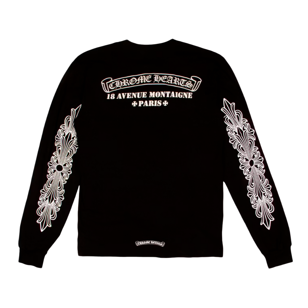 Chrome Hearts 'Paris Exclusive' Black Longsleeve