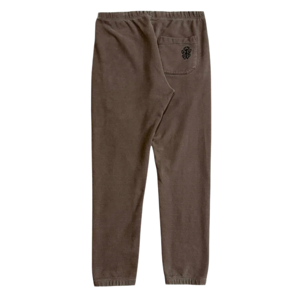 Chrome Hearts 'Olive' Vertical Logo Sweatpants