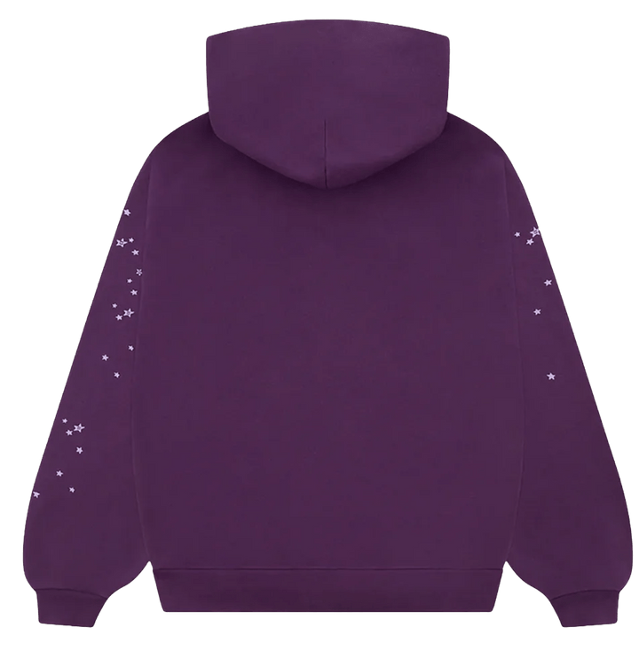Sp5der Star OG Web Hoodie Purple