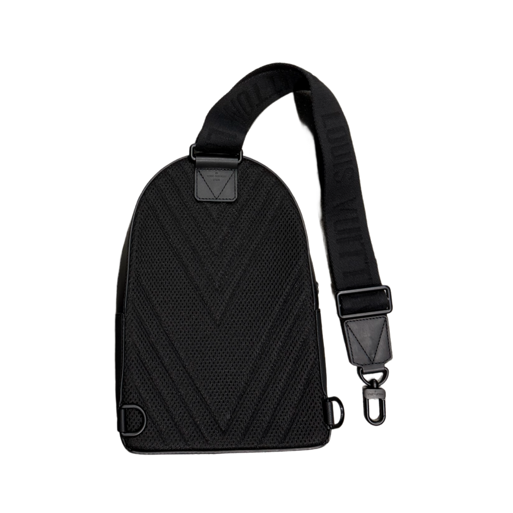 Louis Vuitton 'Black' Pilot Sling Bag