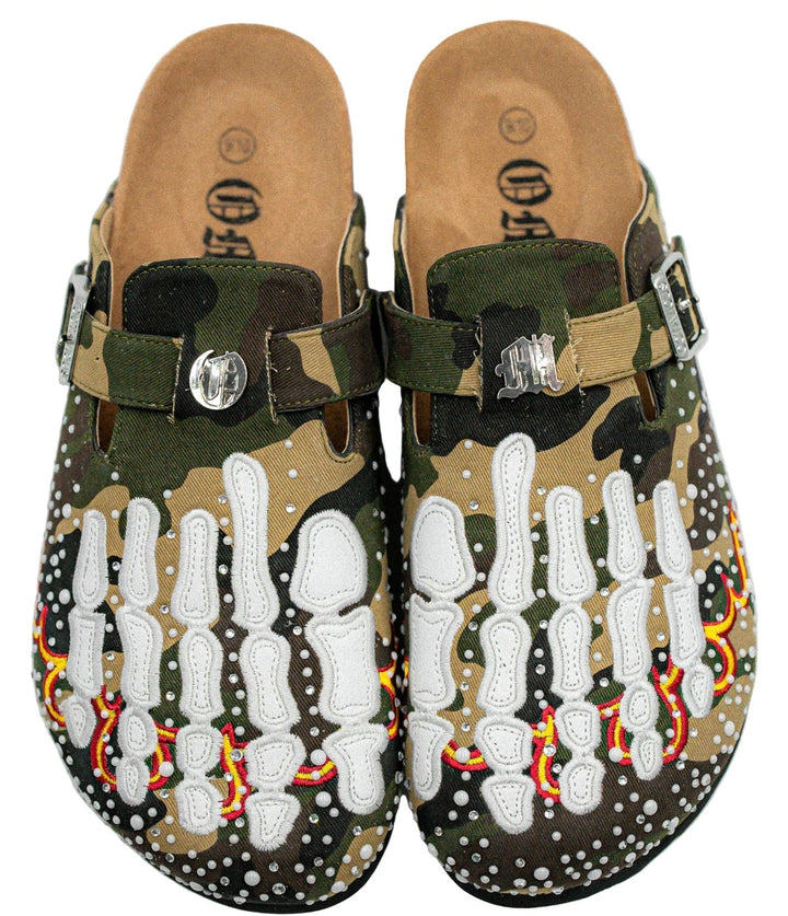 Octavious Marks 'Camo Pearl' Clogs