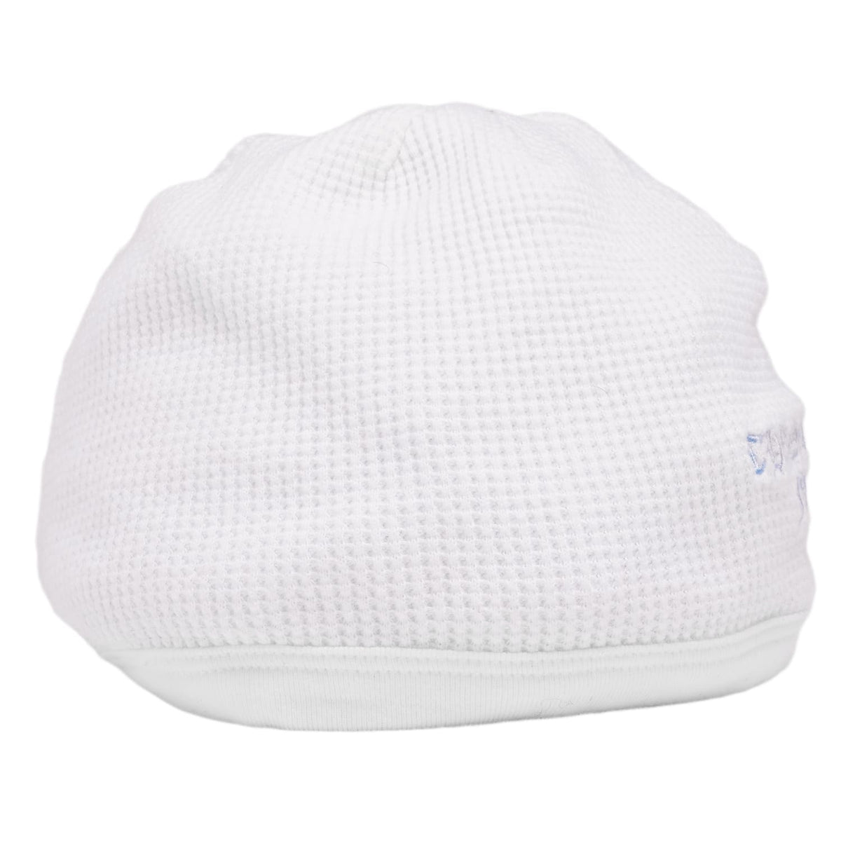 Chrome Hearts Vintage 'White' Blue Script Skull Cap Beanie