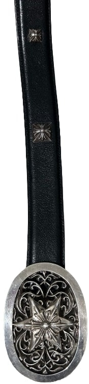 Chrome Hearts 'Jumbo Star' Plus Cross Studded Belt