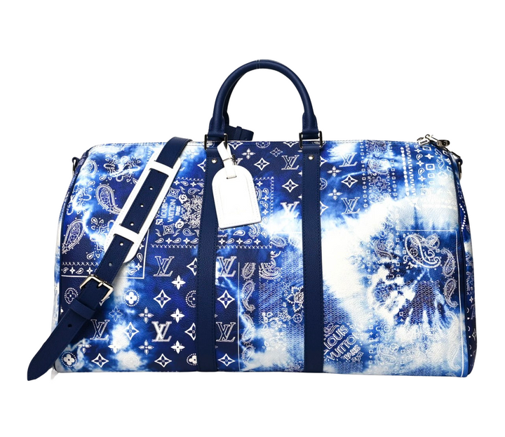 Louis Vuitton 'Bandana' Keepall Bandouliere 50