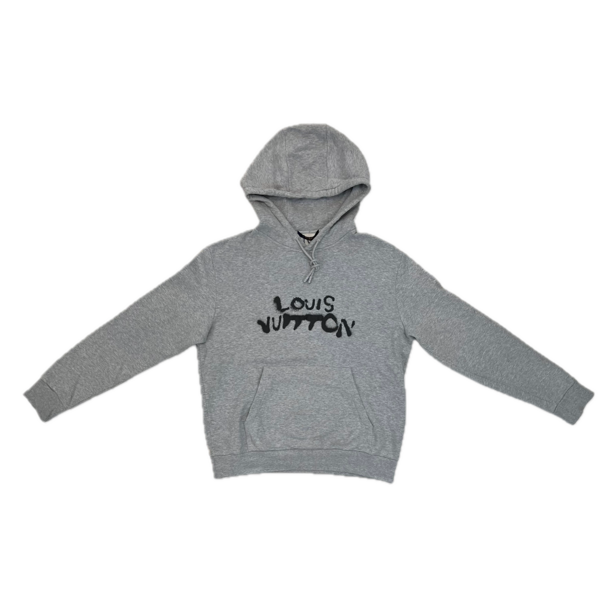 Louis Vuitton 'Neon Working Man' Grey Hoodie