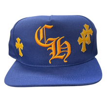 Chrome Hearts 'Cobalt Blue' Cross Patch Hat