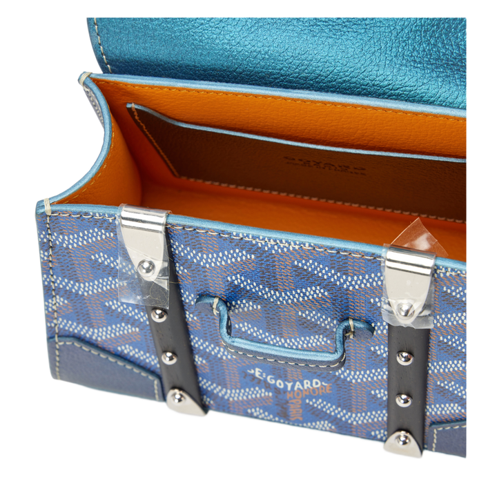 Goyard 'Pearly Blue' Saigon Structure Nano Bag