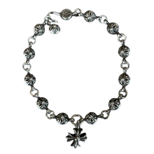 Chrome Hearts 'Silver' Crossball Plus Bracelet