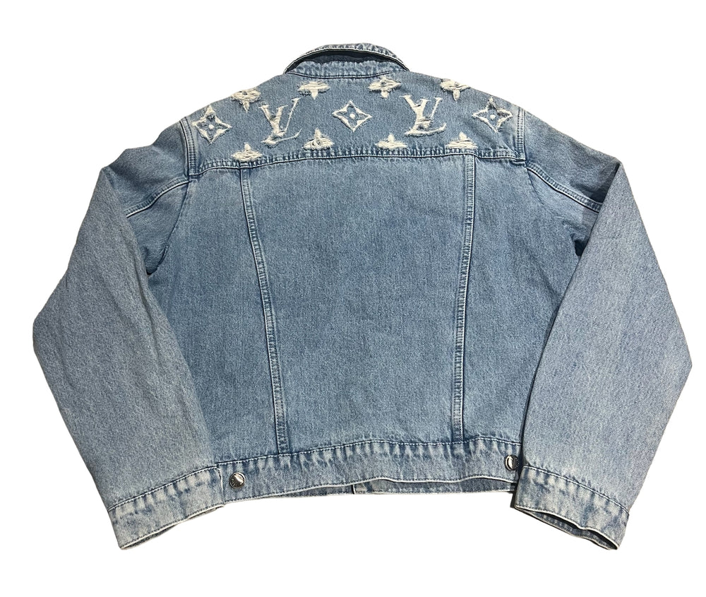 Louis Vuitton 'Monogram' Denim Trucker Jacket