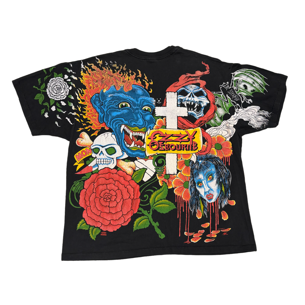 Ozzy Osbourne 'Tattoo AOP' Vintage Tee