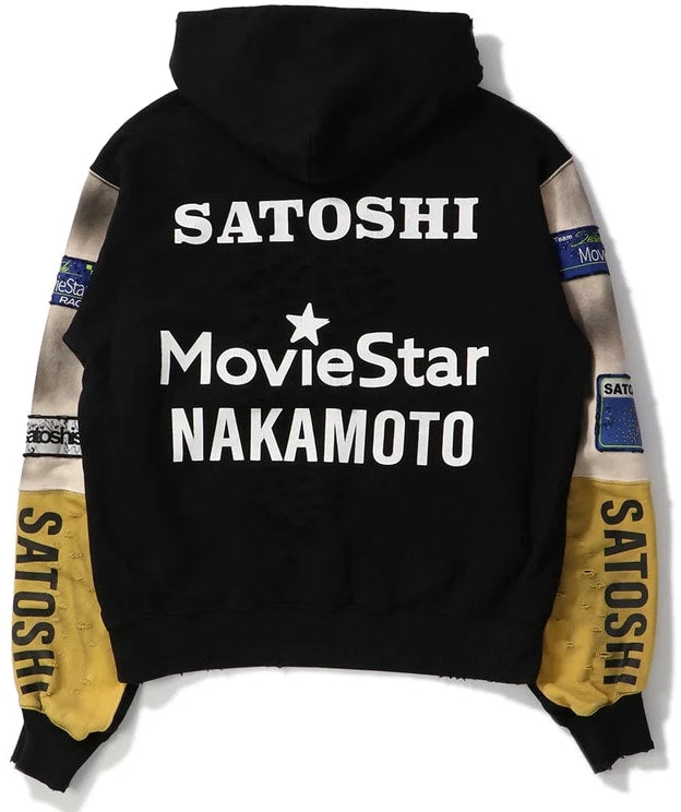Satoshi Nakamoto 'Movie Star' Racing Hoodie