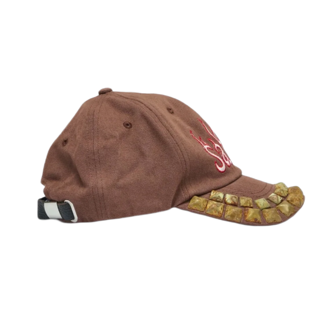 Satoshi Nakamoto 'Flame' Studded Hat