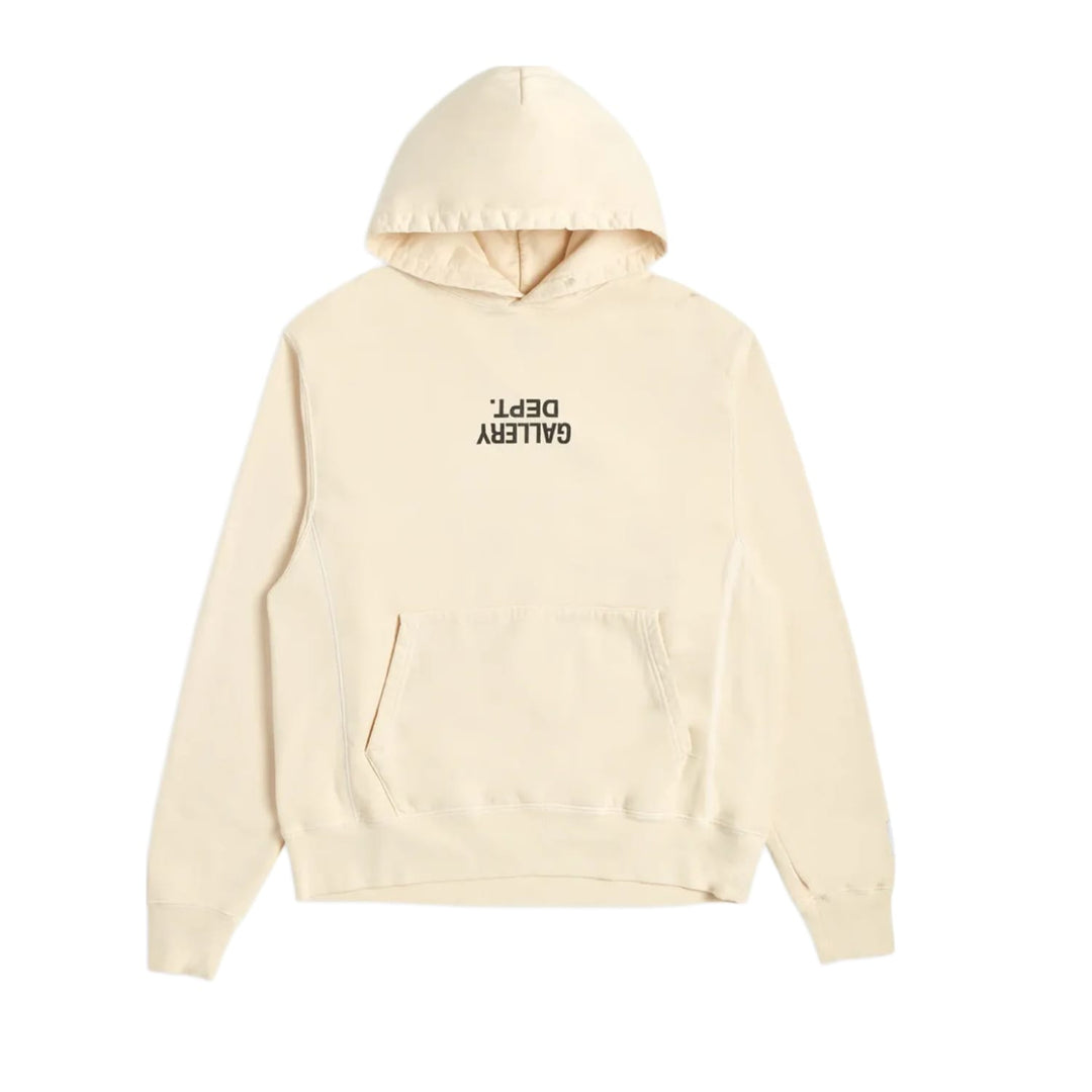 Gallery Dept 'Fucked Up Logo' Cream Hoodie