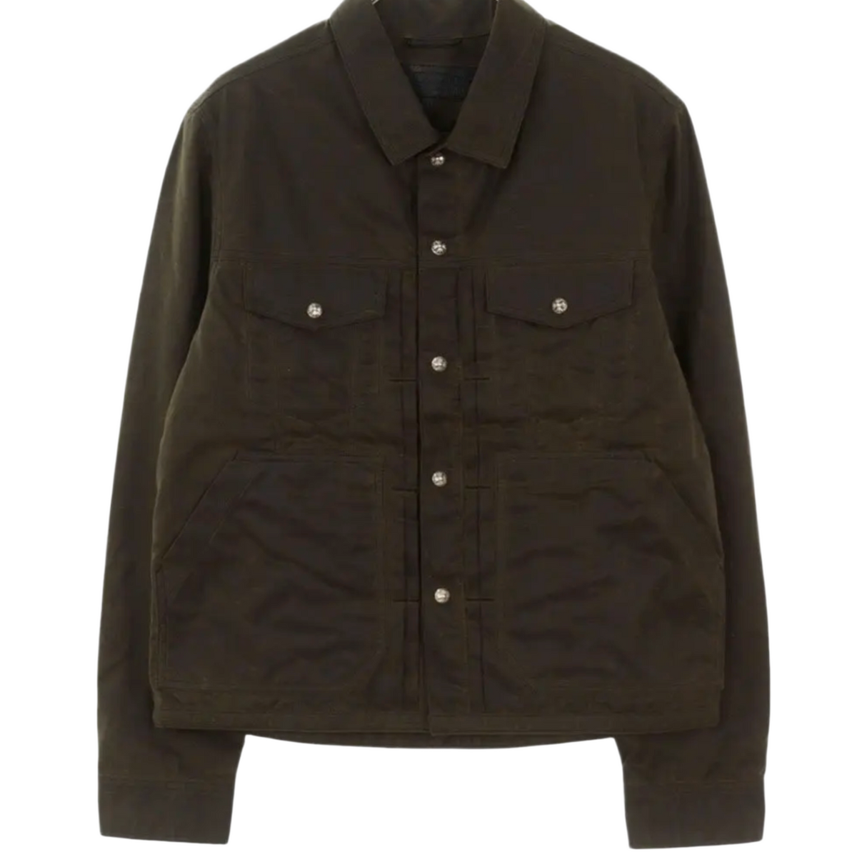 Chrome Hearts 'Brown' Oiled Cross Ball Button Multi Jacket 