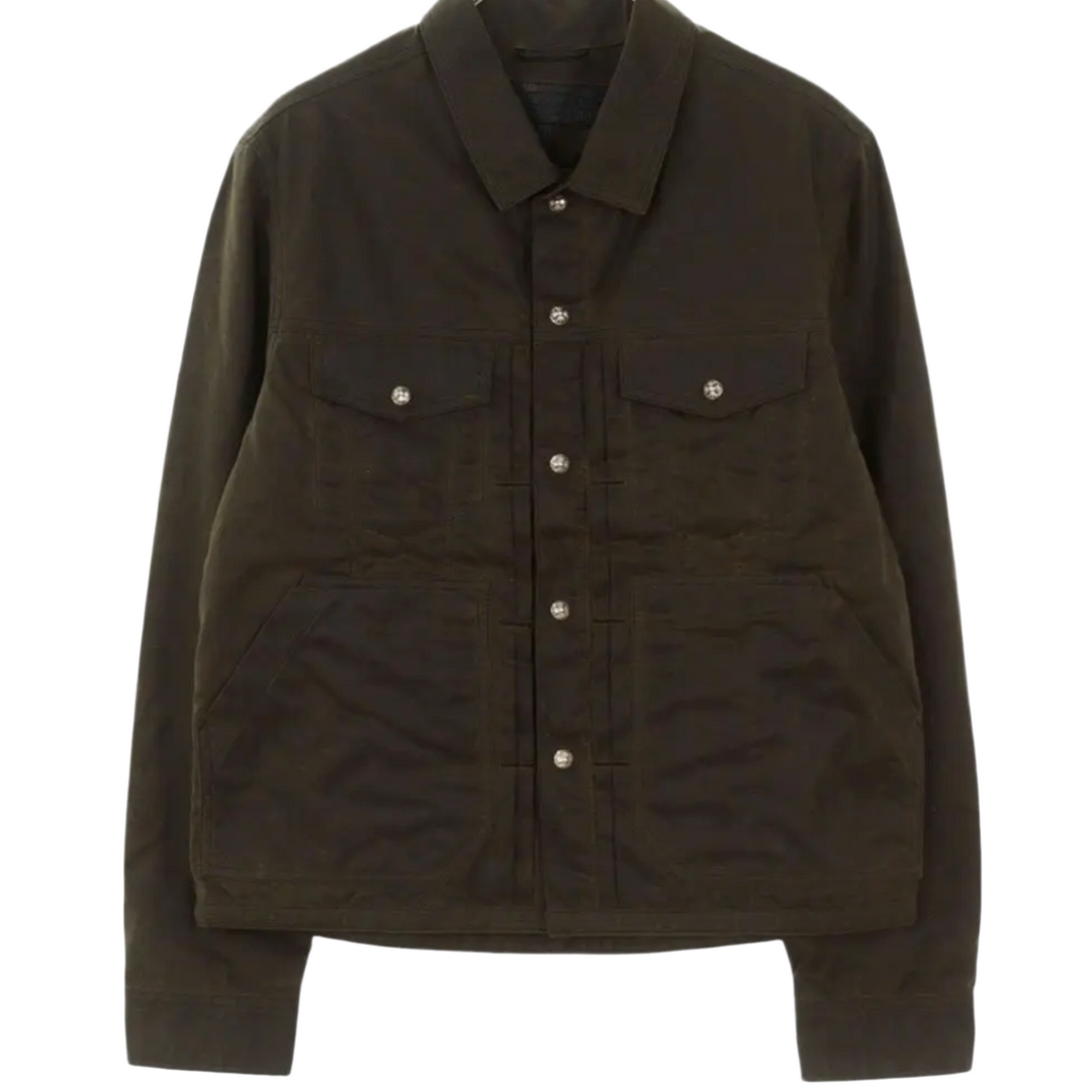 Chrome Hearts 'Brown' Oiled Cross Ball Button Multi Jacket 