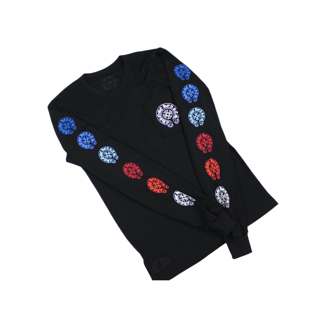 Chrome Hearts Multi Color Horse Shoe Longsleeve 
