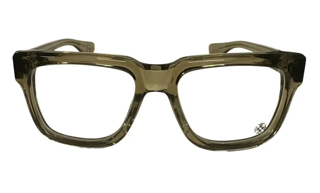 Chrome Hearts 'Box Officer' Green Tint Glasses