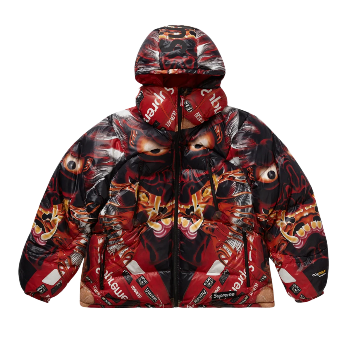 Supreme 'Red' Reversible Featherweight Down Puffer Jacket