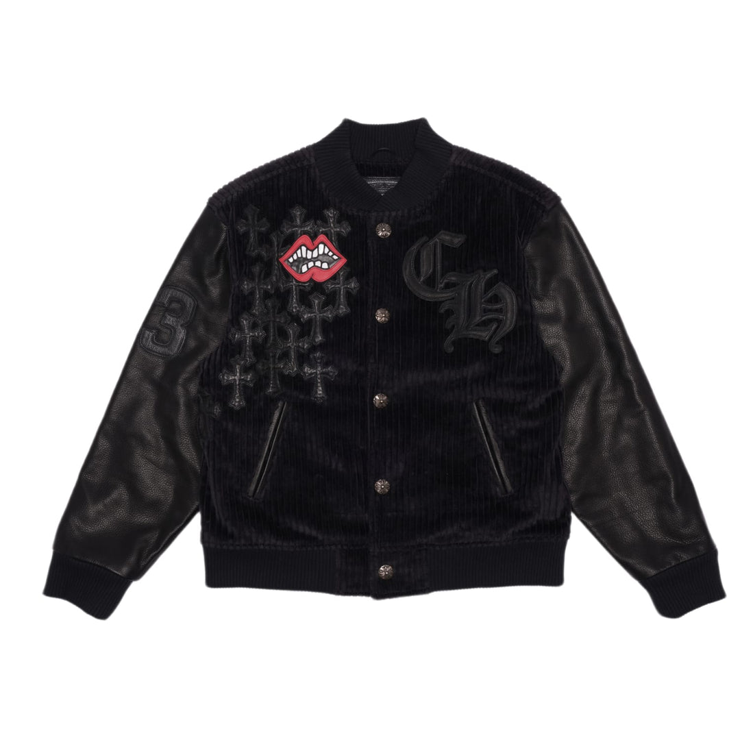 Chrome Hearts Matty Boy 'Chomper Cross Patch' Bomber Jacket