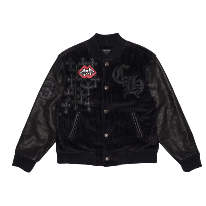 Chrome Hearts Matty Boy 'Chomper Cross Patch' Bomber Jacket