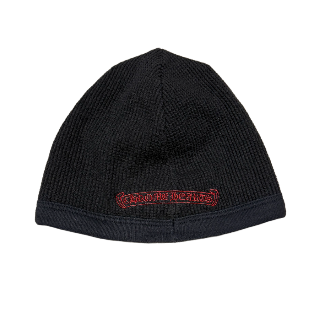 Chrome Hearts Vintage 'Red Cross' Skull Cap Beanie